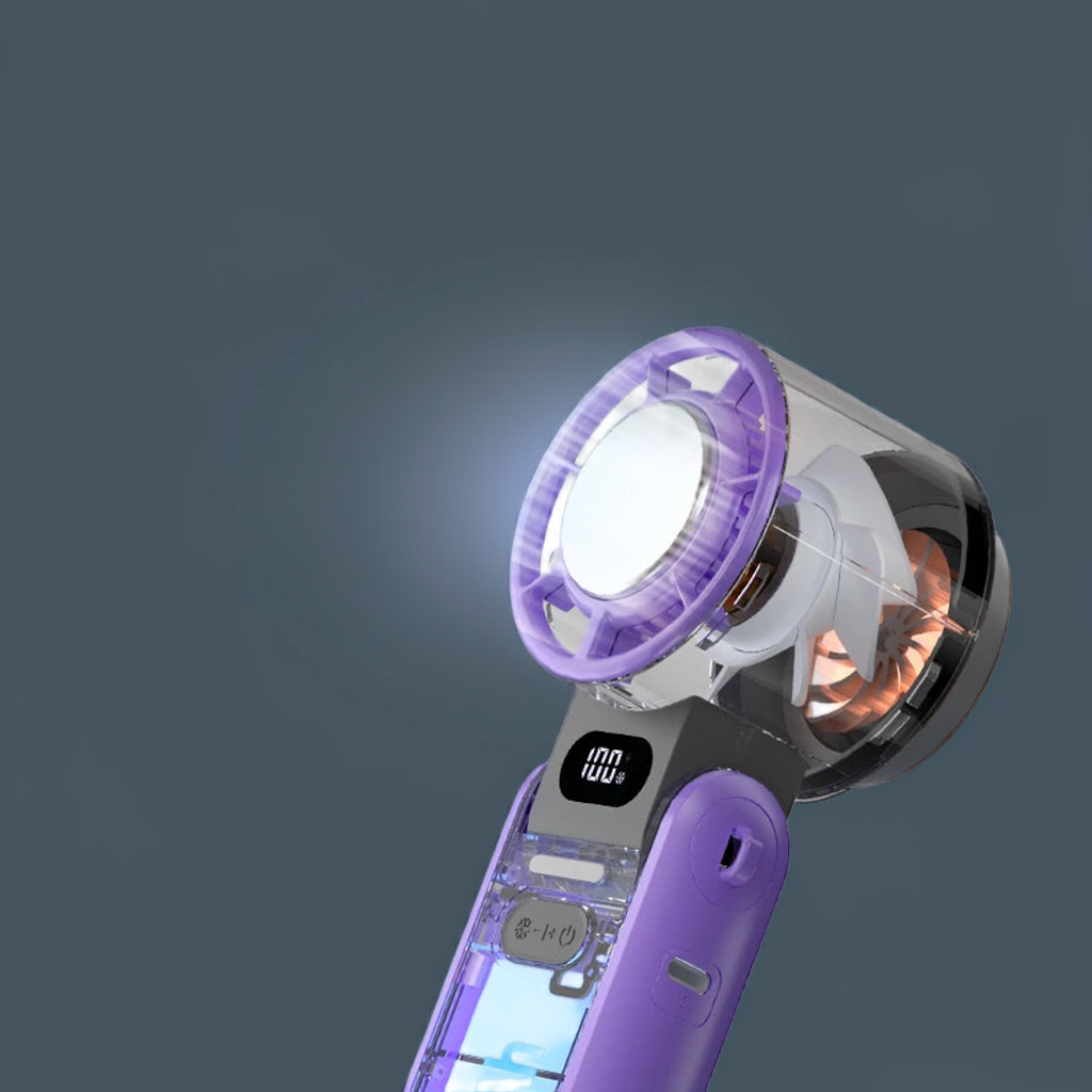 KINSCOTER Outdoor Foldable Portable Handheld Fan